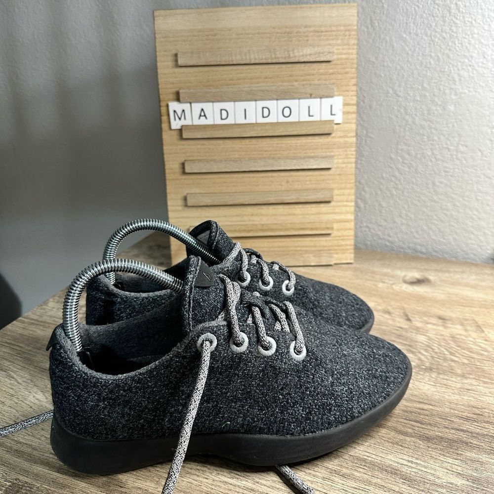 Allbirds Dark Grey Wool Runners Sneakers